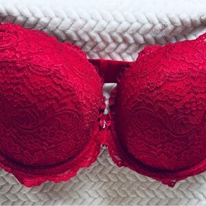 Smart & Sexy Red Bra 38D